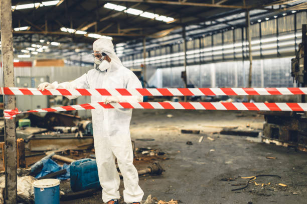 Professional Biohazard technician working in Santa Clara, OR